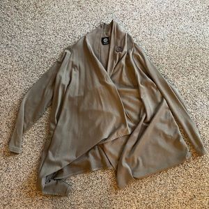 Tan Bobeau button cardigan size large